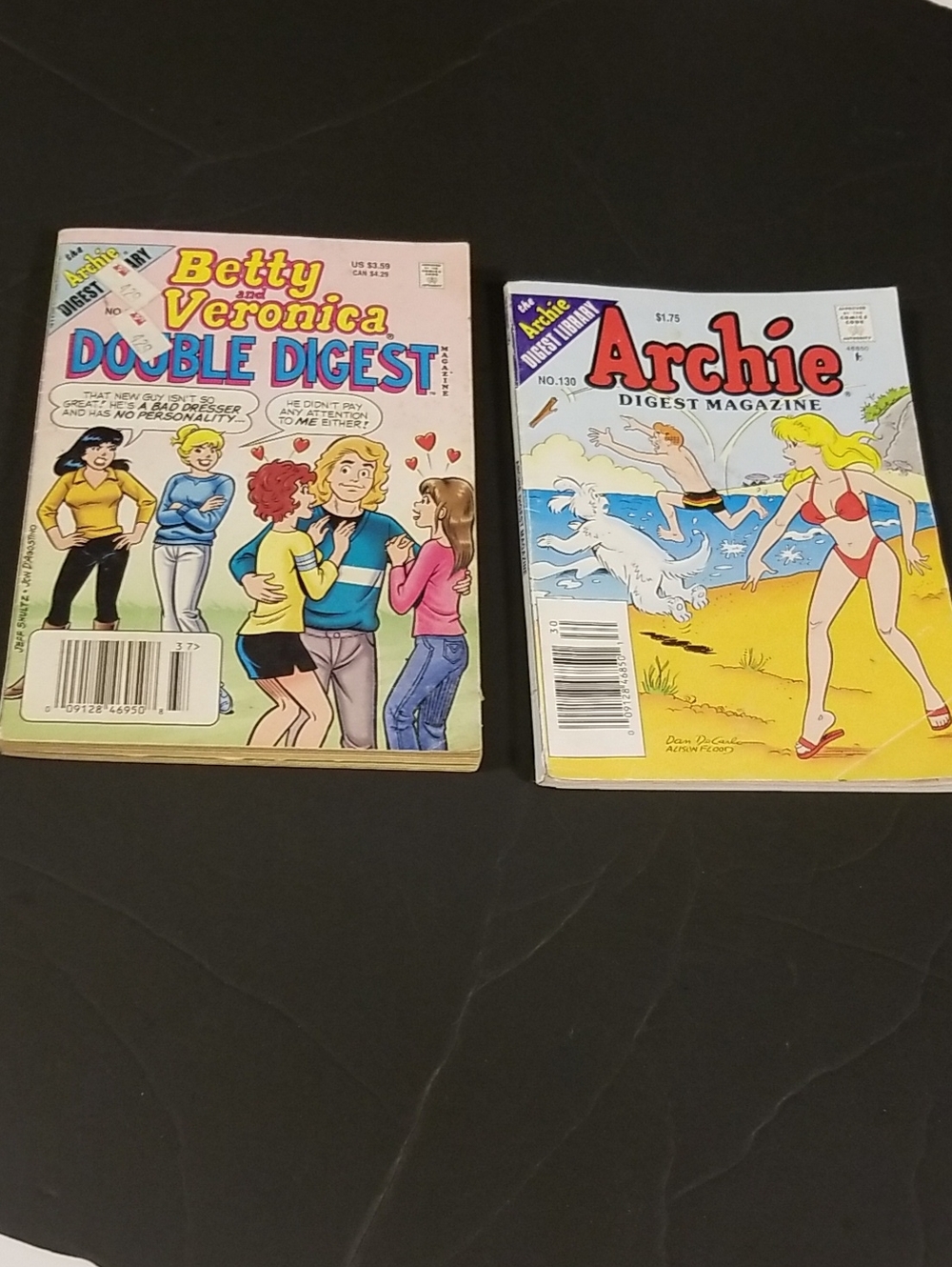 Arche And Betty And Veronica Digest Magazine Comic As Is
